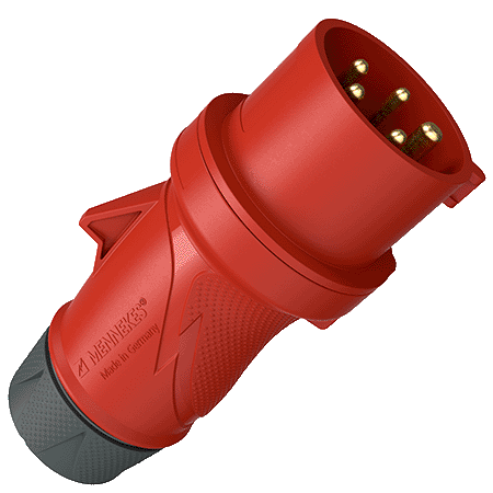 MENNEKES 400V 16A 5P 插头 13522 产品图