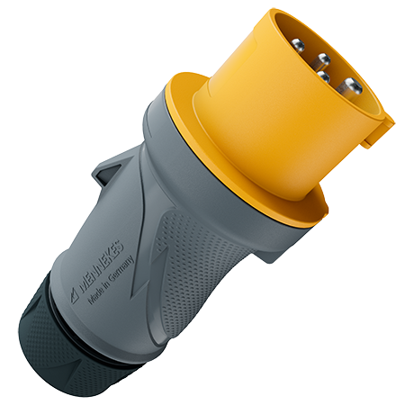 MENNEKES 110V 16A 4P 插头 13556（16A 110V 4极）产品图
