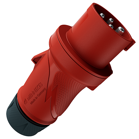 MENNEKES 400V 16A 4P 插头 13558 产品图