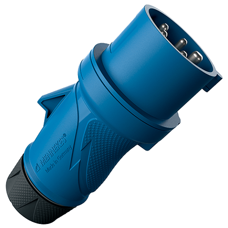 MENNEKES 带 ErgoCONTACT 的插头 PowerTOP Xtra R 13562 13562（16A 230V 5极 IP54）产品图