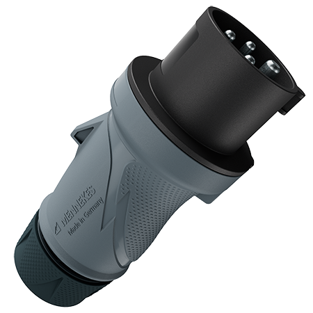 MENNEKES 500V 32A 4P 插头 13580 产品图