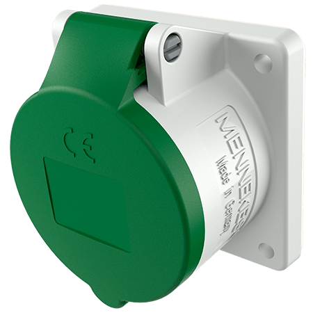 MENNEKES 50-500V 16A 4P 附加插座 1392 产品图