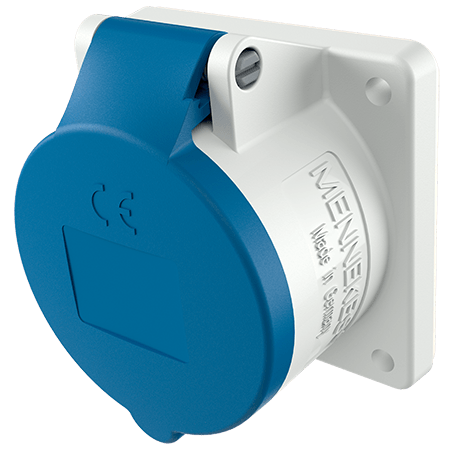 MENNEKES 230V 32A 4P+N+PE 工业插座 1398 产品图
