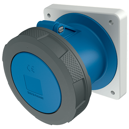 MENNEKES 230V 125A 4P 附加插座 1456（125A 230V 4极 IP67）产品图