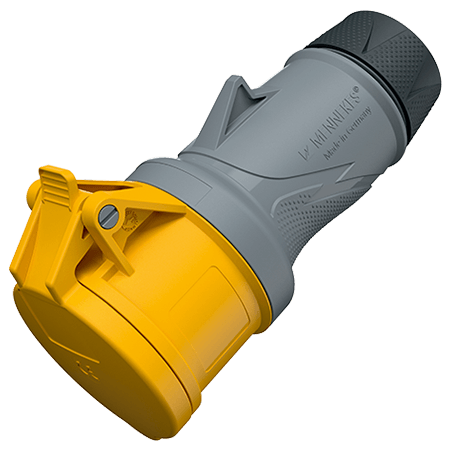 MENNEKES 带 ErgoCONTACT 的连接器 PowerTOP Xtra R 14561 14561（16A 110V 5极 IP54）产品图