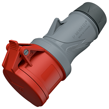 MENNEKES 带 ErgoCONTACT 的连接器 PowerTOP Xtra R 14563 14563（16A 400V 5极 IP54）产品图