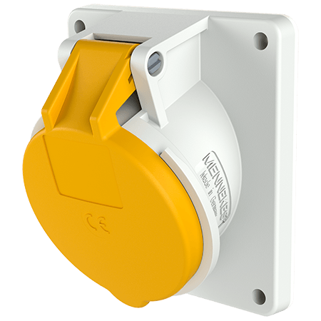 MENNEKES 110V 16A 5P 附加插座 1471（16A 110V 5极 IP44）产品图