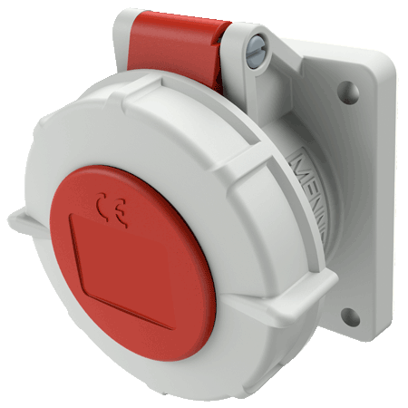 MENNEKES 400V 16A 4P+N+PE 工业插座 1712 产品图