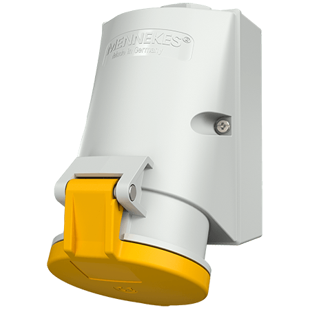 MENNEKES 带 TwinCONTACT 双接线端子的明装插座 1860 1860（32A 110V 5极 IP44）产品图