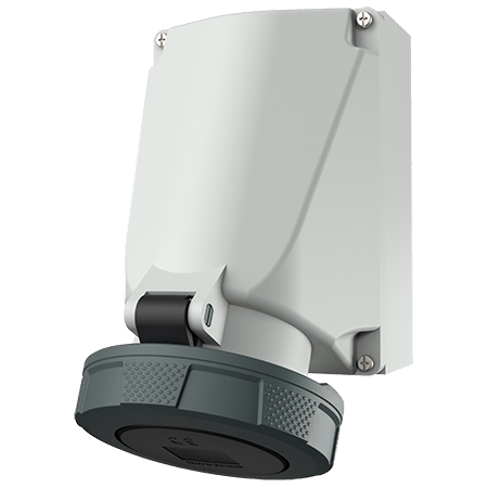 MENNEKES 500V 63A 5P+N+PE 工业插座 2007A（63A 500V 5极 IP67）产品图