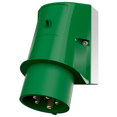 MENNEKES 50-500V 16A 5P 明装插头 2668 产品图