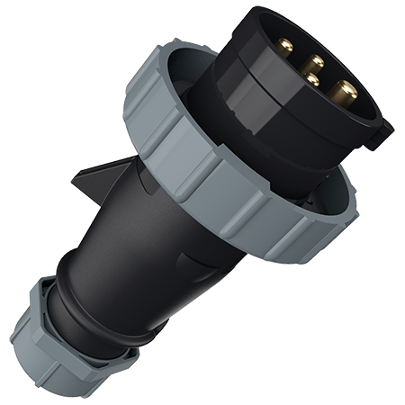 MENNEKES 500V 16A 4P+N+PE 工业插头 283（16A 500V 4极 IP67）产品图