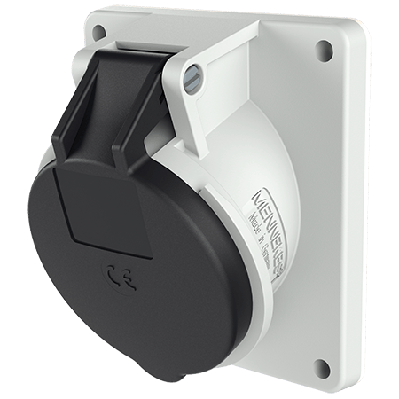 MENNEKES 600-690V 32A 4P 附加插座 3011（32A 600-690V 4极 IP44）产品图