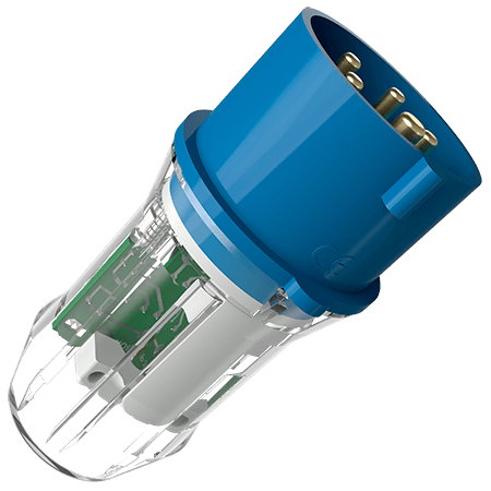 MENNEKES 230V 16A 5P 相序检测插头 3231 产品图