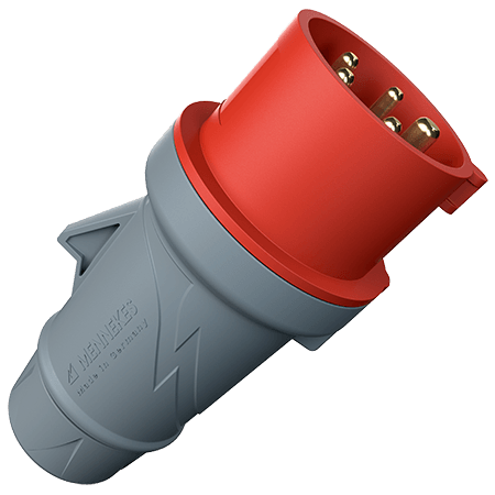 MENNEKES 400V 32A 3P+N+PE 工业插头 3247 产品图