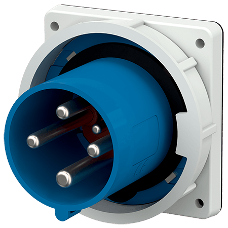 MENNEKES 230V 125A 4P 装置插头 3413（125A 230V 4极 IP67）产品图