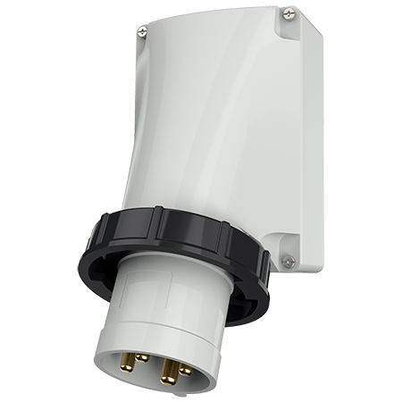 MENNEKES 500V 63A 4P 明装插头 358（63A 500V 4极 IP67）产品图