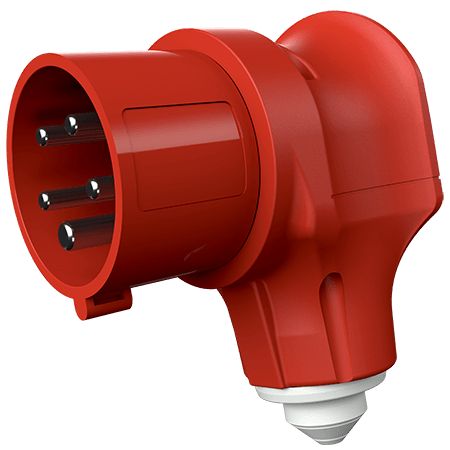 MENNEKES 400V 16A 5P+N+PE 工业插头 3980 产品图