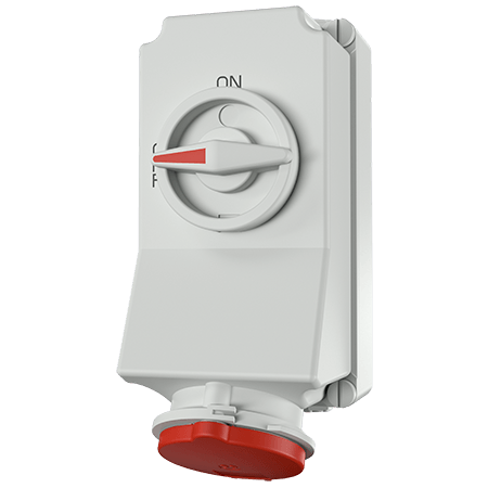 MENNEKES 400V 32A 4P 明装插座 5105A 产品图