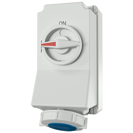 MENNEKES 230V 16A 4P 明装插座 5599A 产品图