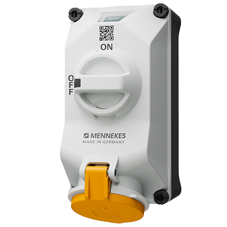 MENNEKES 墙面电源插座 DUOi 5613304G 5613304G（32A 110V 3极 IP44）产品图