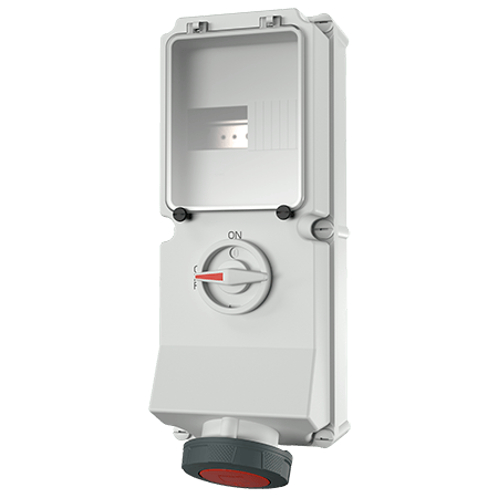 MENNEKES 400V 63A 4P+N+PE 工业插座 5640A（63A 400V 4极 IP67）产品图