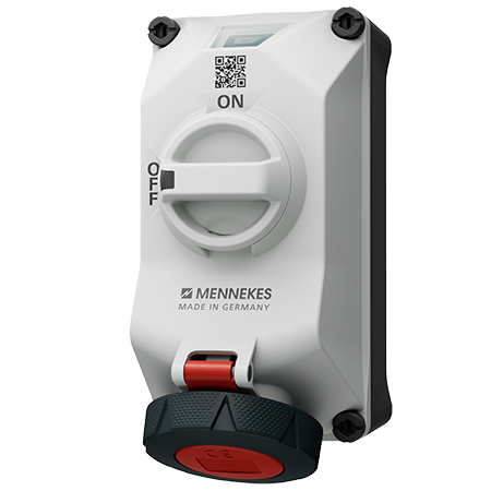 MENNEKES 400V 16A 4P 明装插座 5712406H 产品图