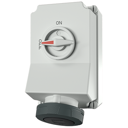 MENNEKES 500V 63A 5P+N+PE 工业插座 5759A（63A 500V 5极 IP67）产品图