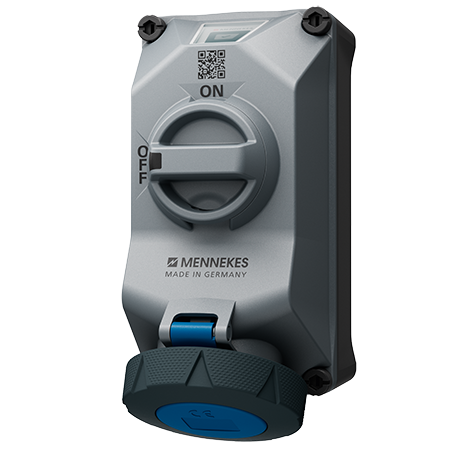 MENNEKES 230V 32A 3P 明装插座 5814306T 产品图