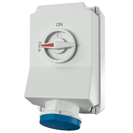 MENNEKES 230V 63A 4P+N+PE 工业插座 5955A 产品图