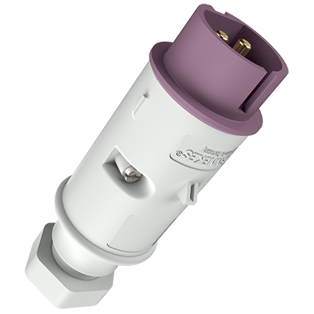 MENNEKES 20-25V 32A 2P 插头 668A 产品图