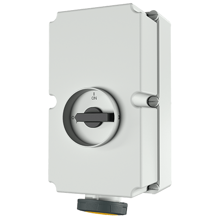 MENNEKES 110V 125A 3P 明装插座 7060（125A 110V 3极）产品图