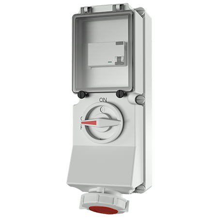 MENNEKES 400V 32A 5P+N+PE 工业插座 7249 产品图