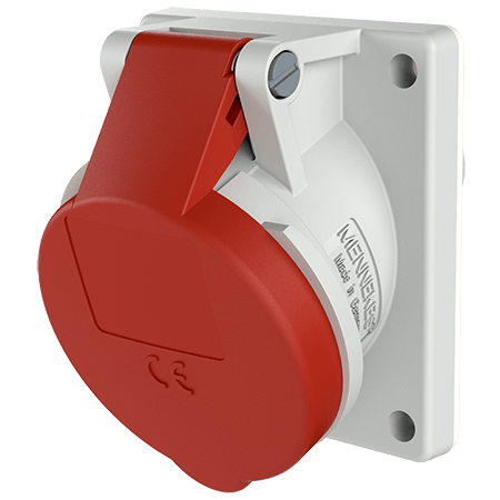 MENNEKES 400V 16A 7P 附加插座 738 产品图