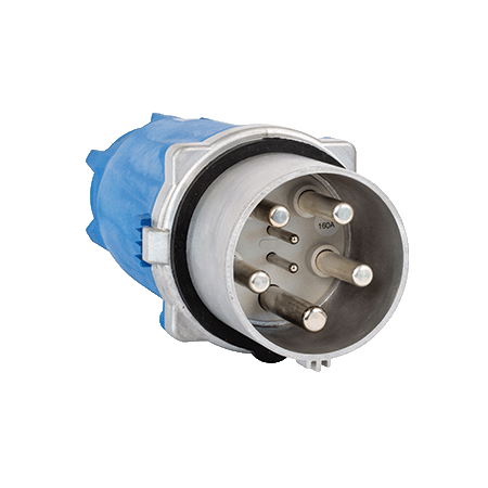 MENNEKES 500V 160A 3P+PE 大电流插头 75056（160A 500V 4极 IP67）产品图