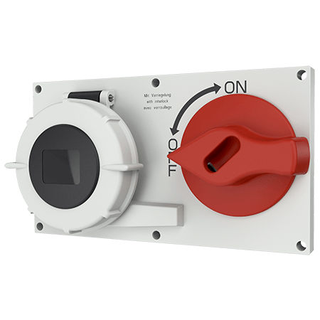 MENNEKES 500V 16A 4P 附加插座 7525 产品图