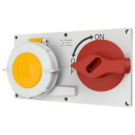 MENNEKES 110V 32A 3P 附加插座 7530 产品图