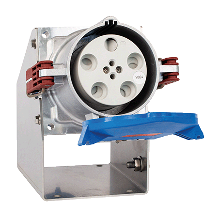 MENNEKES 400V 160A 3P+N+PE 大电流明装插座 75310（160A 400V 5极 IP67）产品图