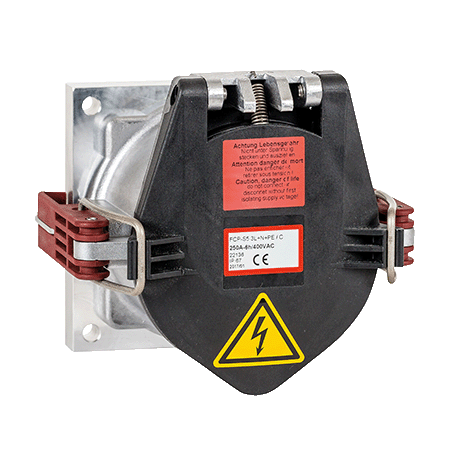 MENNEKES 500V 250A 3P+PE 大电流附加直式插座 75322 产品图