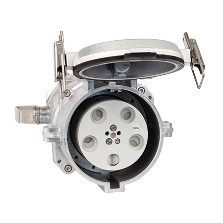 MENNEKES 400V 600A 3P+N+PE 大电流连接器 75334 产品图