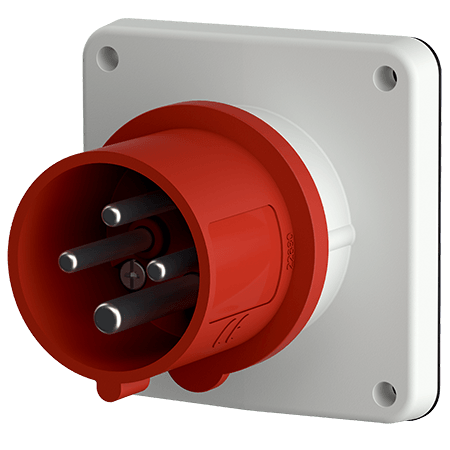 MENNEKES 400V 16A 4P+N+PE 工业插头 813（16A 400V 4极 IP44）产品图