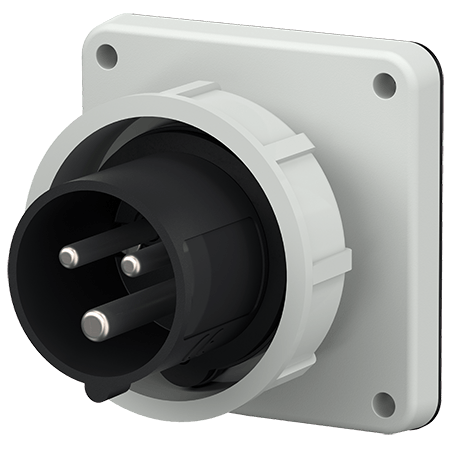 MENNEKES 500V 32A 4P+N+PE 工业插头 833（32A 500V 4极 IP67）产品图