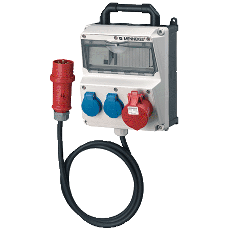 MENNEKES AMAXX® 组合插座装置 带有A型剩余电流动作保护器 920035 920035 产品图