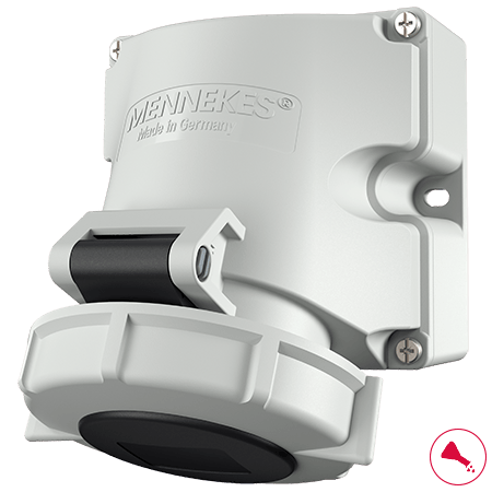 MENNEKES 500V 16A 7P 明装插座 9532 产品图